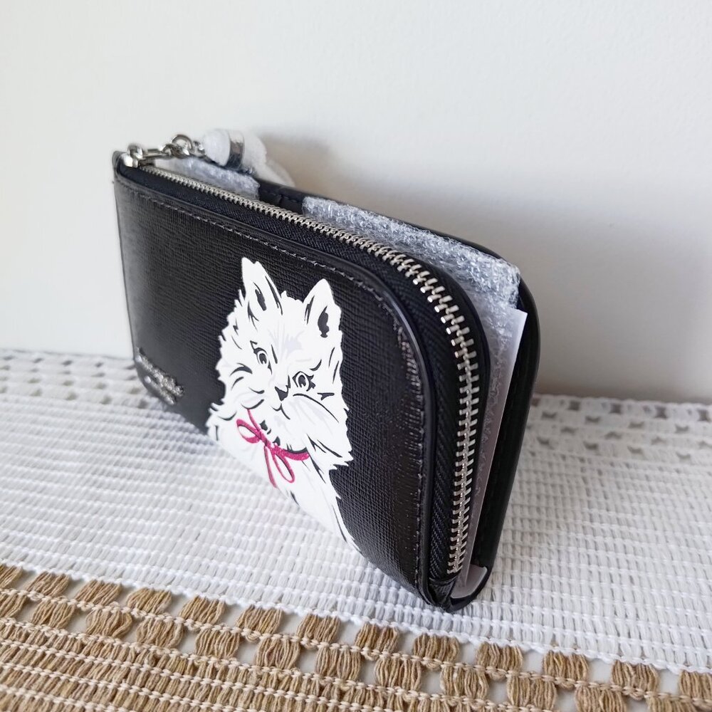 Kate Spade Whiskers Small Slim Bifold Wallet KI713 - Picture 5 of 11